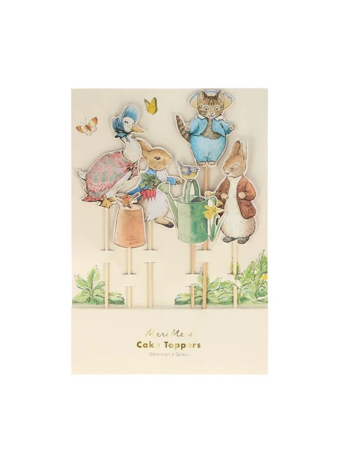 Meri Meri Peter Rabbit & Friends Cake Toppers