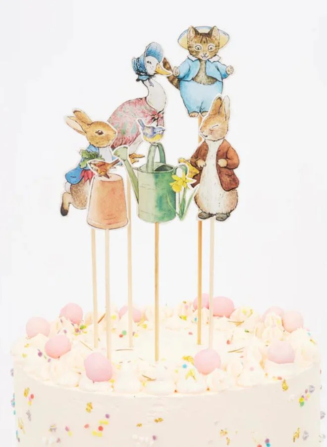 Meri Meri Peter Rabbit & Friends Cake Toppers