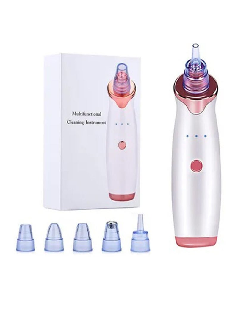 LIMOS 5 In 1 Blackhead And Acne Remover Vacuum Cleaning Instrument - Image 1