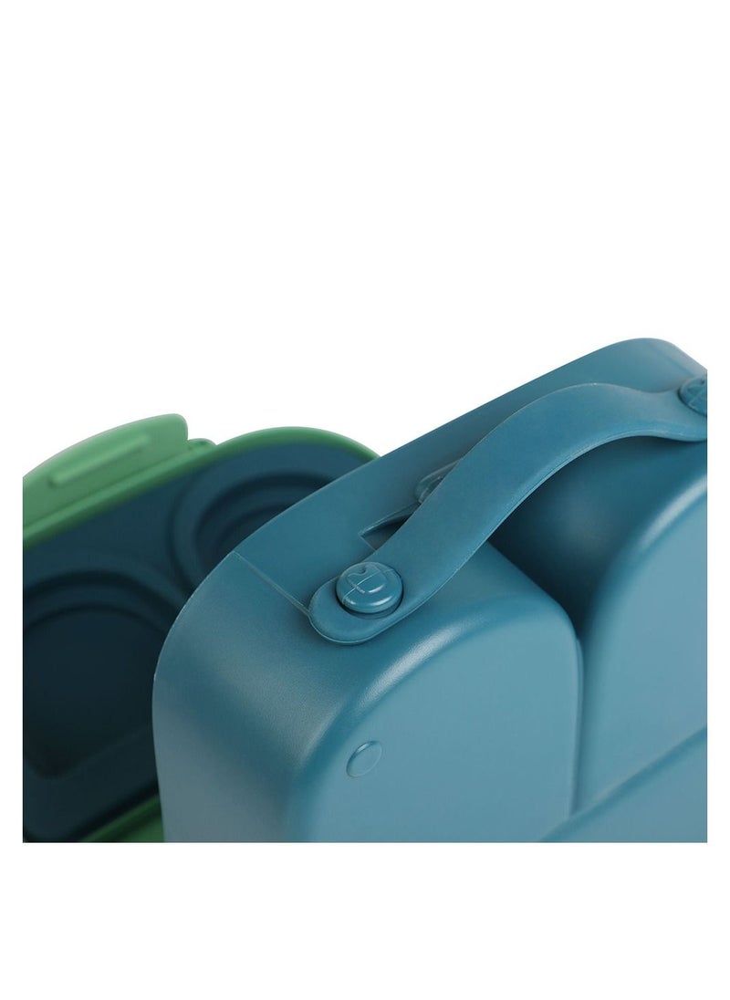 Bento Box Wt Insulated Lunch Bag Combo Green