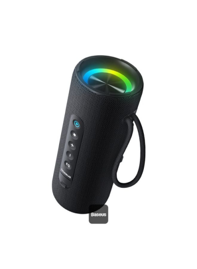 Baseus AeQur VO20 Portable Wireless Speaker - Cluster Black - Image 1