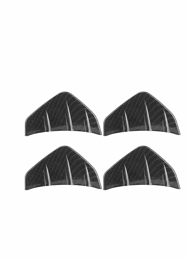 Y&D - Rear Bumper Deflector, Car Fit Universal Black Spoiler, Carbon Fiber Texture, High Quality Material automobile Diffuser for SUV Car(Carbon pattern) - Image 1