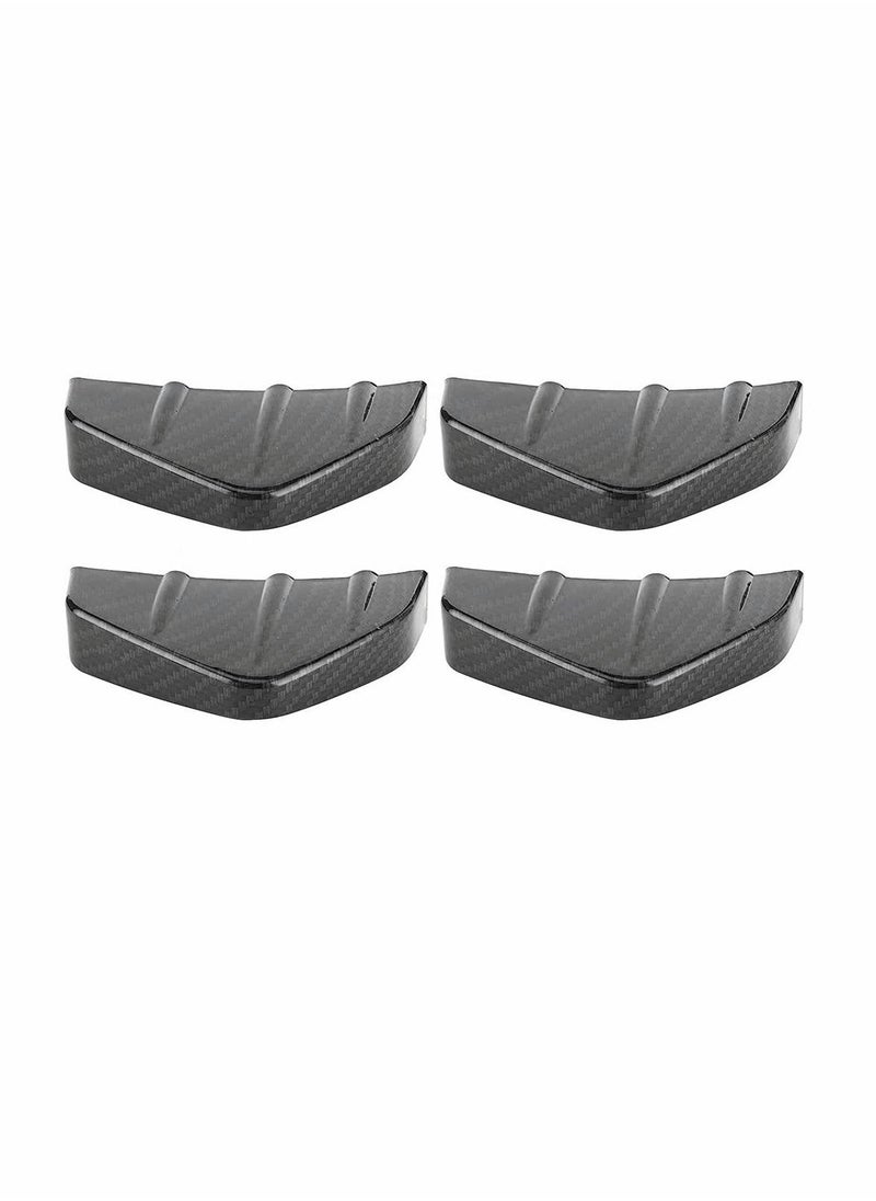 Y&D - Rear Bumper Deflector, Car Fit Universal Black Spoiler, Carbon Fiber Texture, High Quality Material automobile Diffuser for SUV Car(Carbon pattern) - Image 1