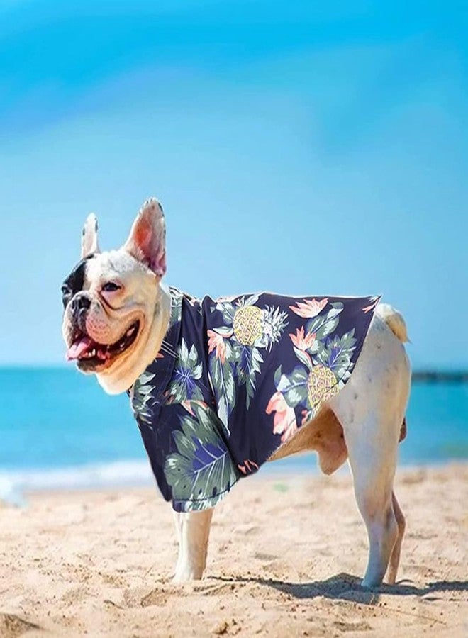 Lulala Dog Summer Shirt for Dogs - Lightweight & Breathable Tropical Print T-Shirt | Soft Comfortable Pet Clothing for Summer | Beach & Vacation Outfit for Small & Medium Dogs - Image 5