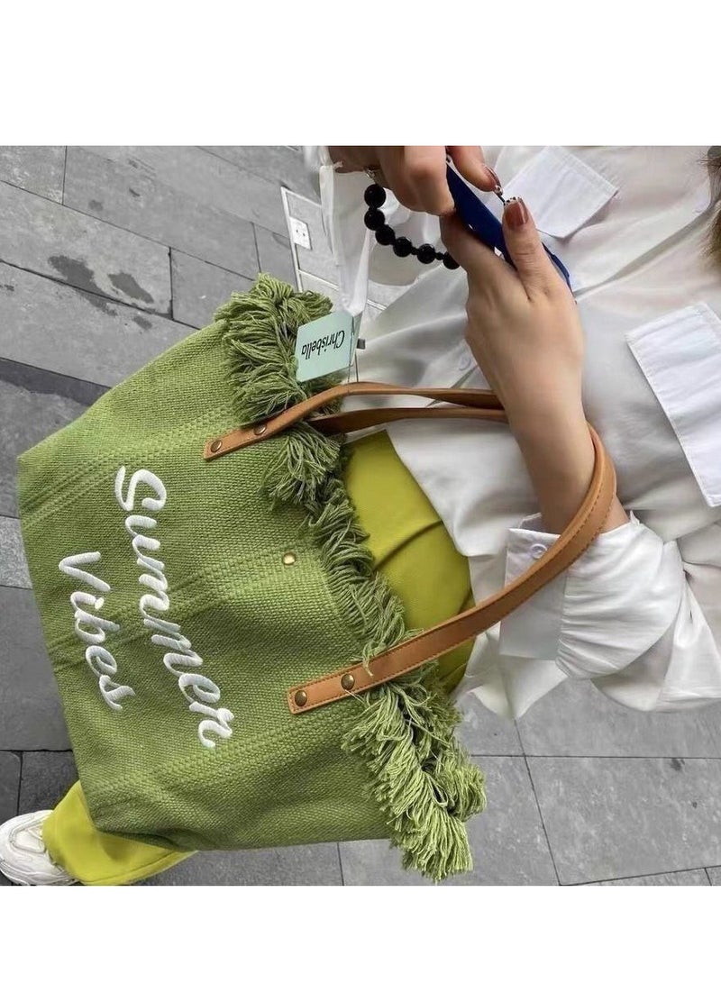 Shoulder Bag, Women's Clutch Purse Summer Beach Bags Handbags - Image 5