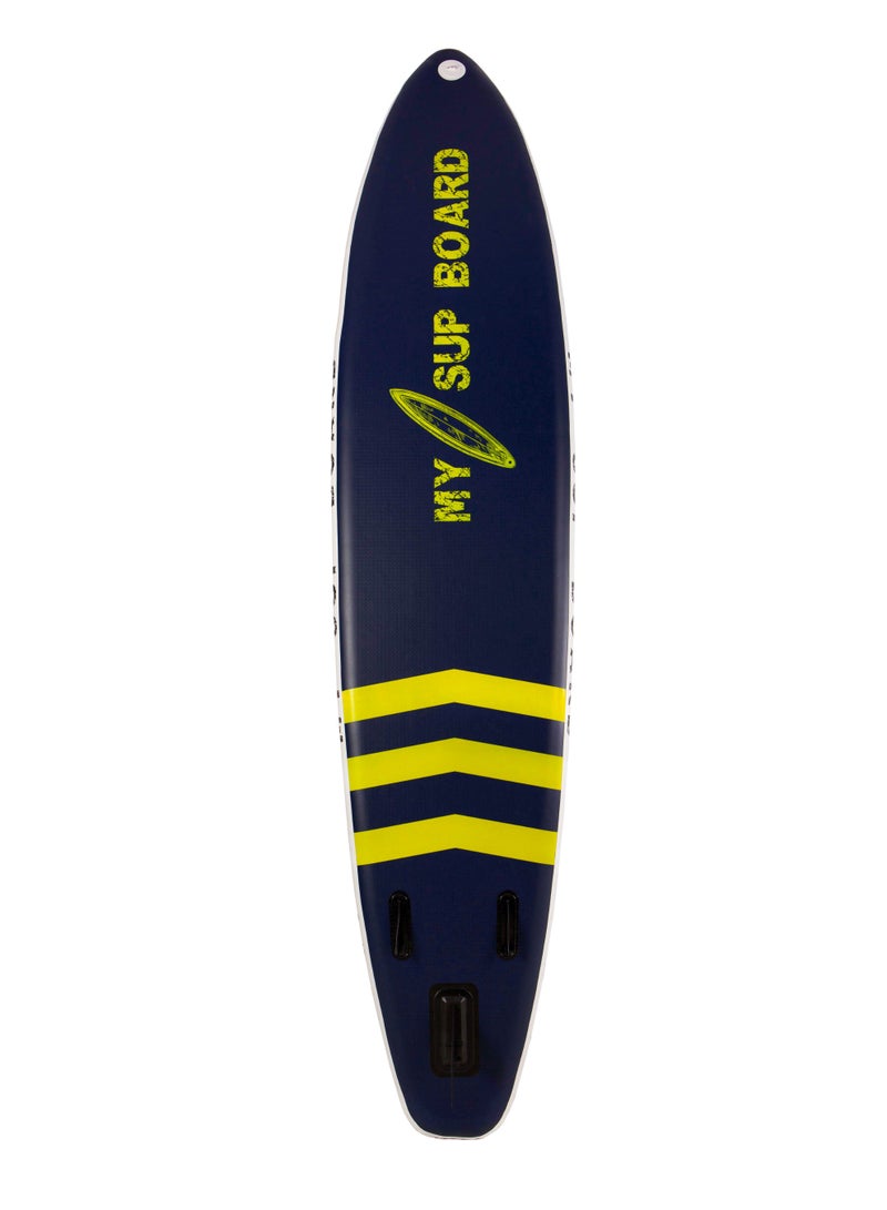 SHARMAX My SUP 11.6 Special Inflatable Stand Up Paddle Board | 11'6" Dual-Layer PVC | 2-Person Capacity | 290L Displacement | Front Cargo System | 3 Fins for Stability | Beginner-Friendly - Image 4