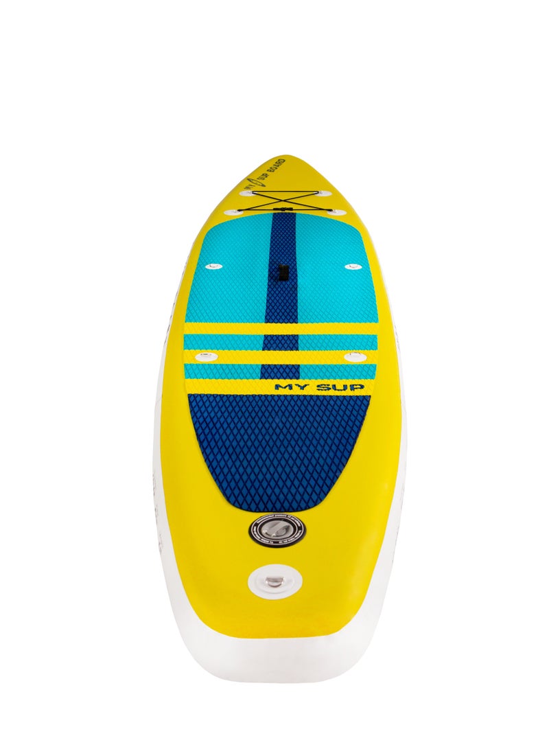SHARMAX My SUP 11.6 Special Inflatable Stand Up Paddle Board | 11'6" Dual-Layer PVC | 2-Person Capacity | 290L Displacement | Front Cargo System | 3 Fins for Stability | Beginner-Friendly - Image 3