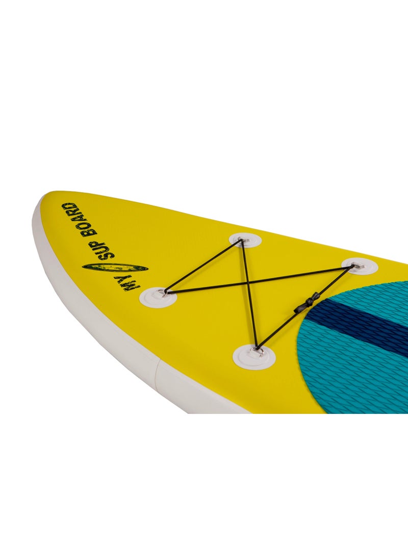 SHARMAX My SUP 11.6 Special Inflatable Stand Up Paddle Board | 11'6" Dual-Layer PVC | 2-Person Capacity | 290L Displacement | Front Cargo System | 3 Fins for Stability | Beginner-Friendly - Image 2
