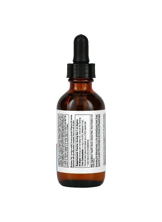 KAL - KAL, Melatonin, Raspberry, 3 mg, 1.85 fl oz (55 ml) - Image 1