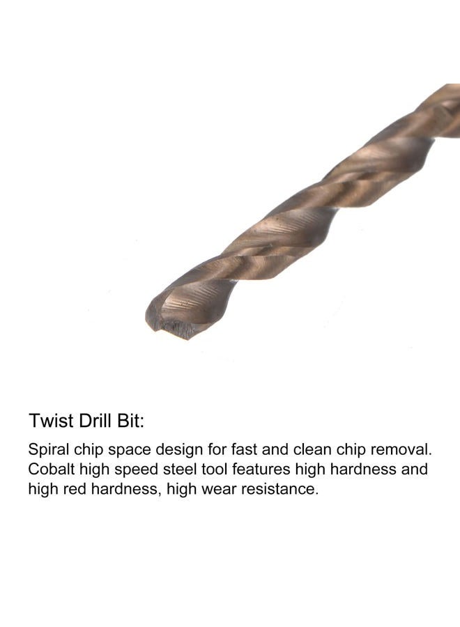 uxcell M4 x 0.7 Spiral Point Thread Tap and 3.3mm Drill Bit Set, Metric Titanium Plated Cobalt High Speed Steel Machine Screw Thread Tap Threading Tool - Image 4