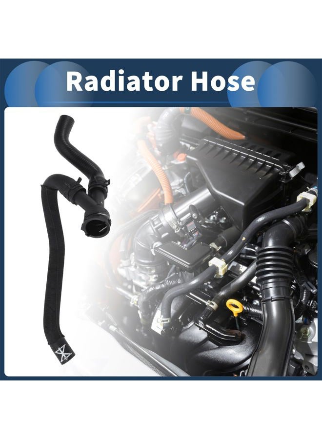 Partuto Radiator Hose Heater Hose No.4H0819373L for Audi A8 Quattro l Base Sedan 3.0L 2013-2014 Black Rubber 1 Pc Coolant Pipe Good Sealing - Image 2