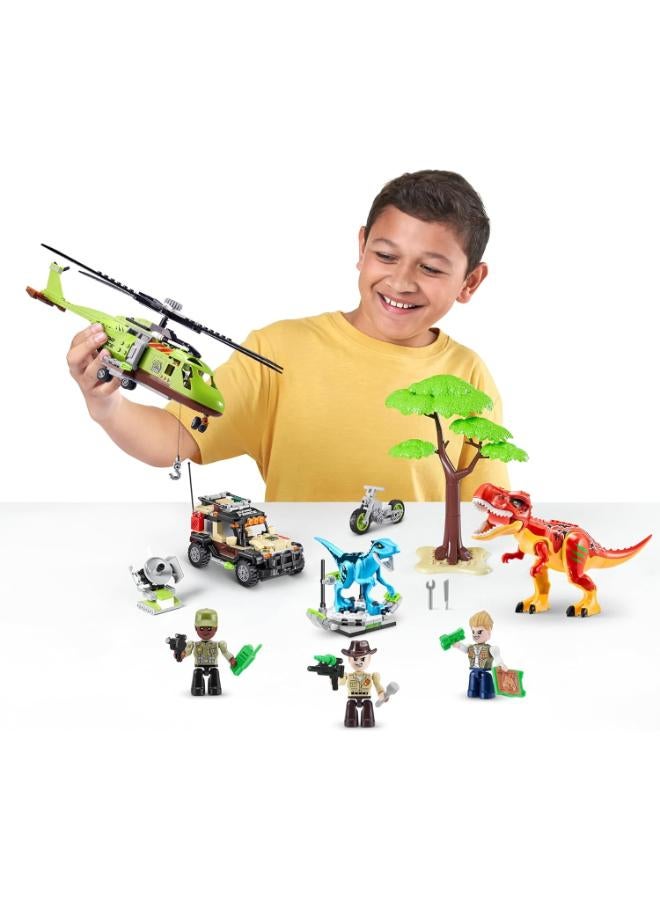 ZURU MAX Build More Dino Adventure Dino Hunt (571 Pieces) - Image 3