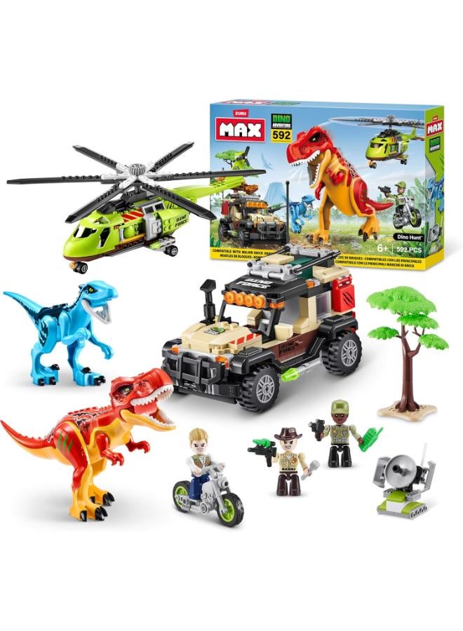 ZURU MAX Build More Dino Adventure Dino Hunt (571 Pieces) - Image 4