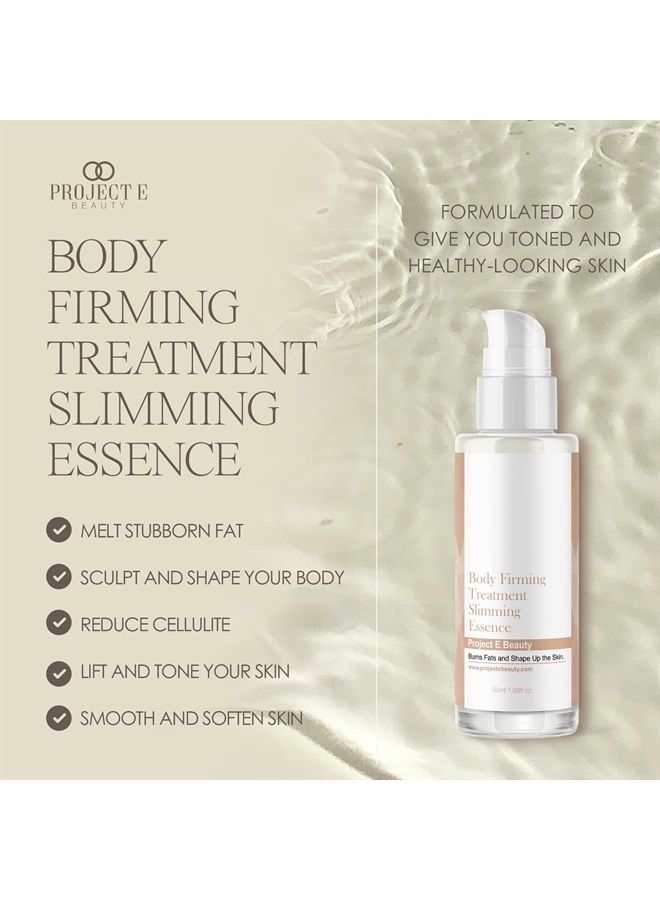 Project E Beauty Body Firming Treatment Slimming Essence | Shape Up the Skin Super-Restorative Redefining, Firming and Sculpting Body Care Perfect texture for a relaxing massage - Image 2