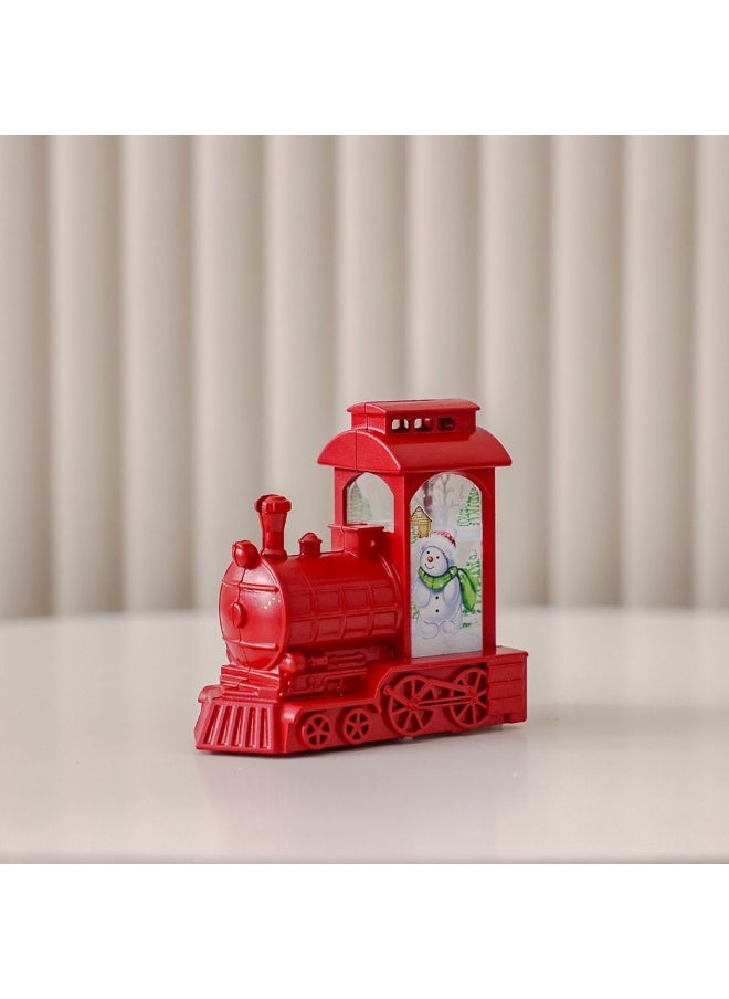 DANUBE HOME Danube Home Rudolph Christmas Train Lantern Multi Color Festive Decor For Holiday Season Christmas Decoration Collection 1-Piece Lantern Light Decorative Home Accessories  - Image 2