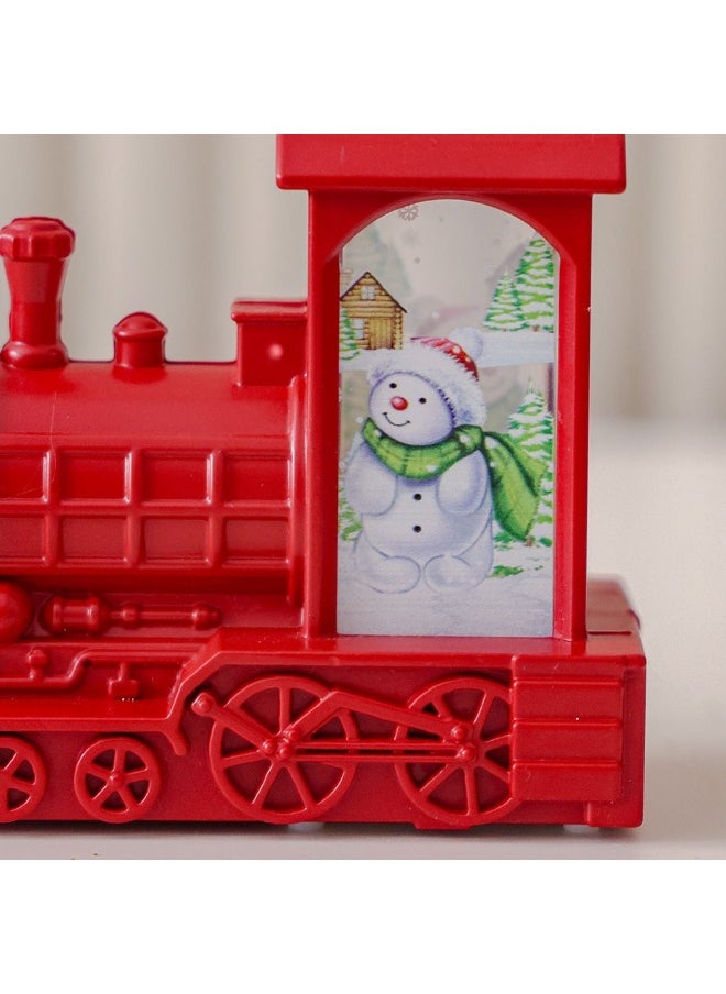 DANUBE HOME Danube Home Rudolph Christmas Train Lantern Multi Color Festive Decor For Holiday Season Christmas Decoration Collection 1-Piece Lantern Light Decorative Home Accessories  - Image 4