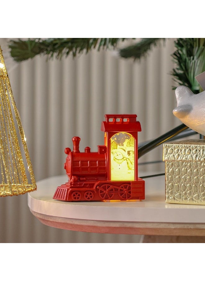 DANUBE HOME Danube Home Rudolph Christmas Train Lantern Multi Color Festive Decor For Holiday Season Christmas Decoration Collection 1-Piece Lantern Light Decorative Home Accessories  - Image 1