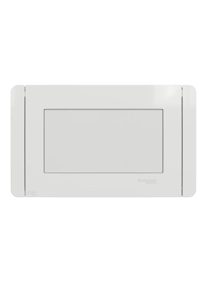 Schneider Electric Unica Studio 1-Gang Cover Frame, White 