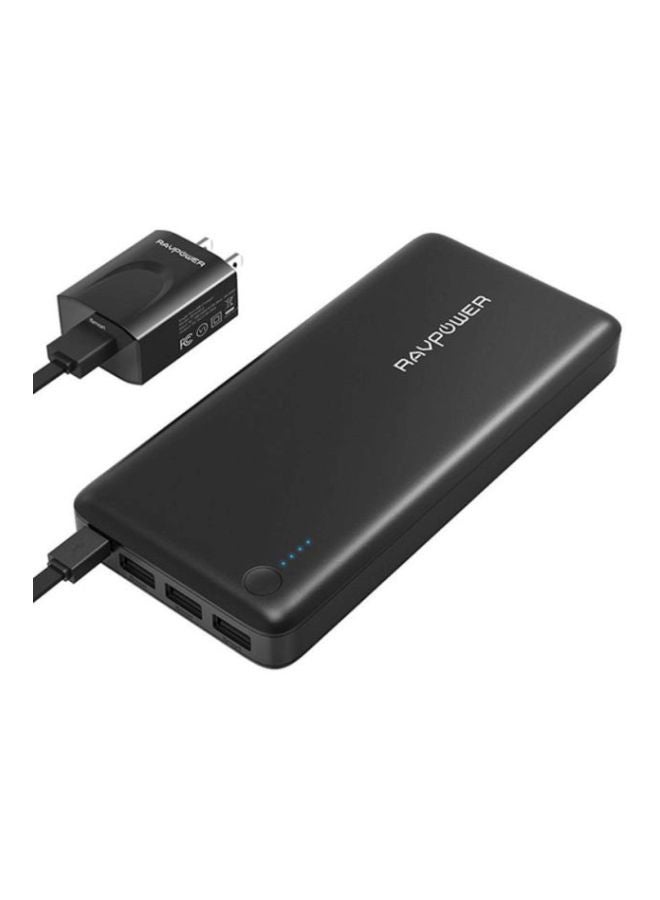 RAVPOWER 26800 mAh External Battery Charger Black - Image 3