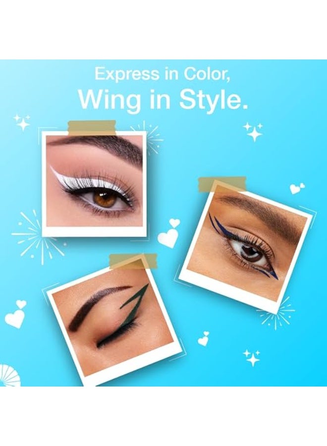 Dazller Liquid Eyeliner | Waterproof | Precise Application | Smudge-proof | Vibrant Matte | Long Stay | Quick Dry | Duo Black |19ml - Image 4