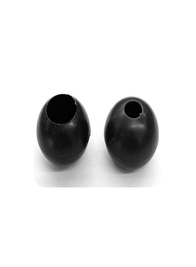 Virello 32Pcs 28.5mm Plastic Bungee Cord Toggle Balls, Rubber Rope Ball End Locks for Elastic Rope, Tent, Canopy, Trampoline, Camping - Image 3