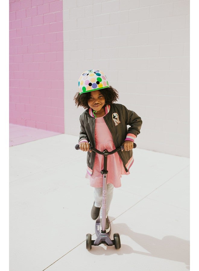 Micro مايكرو كيكبورد - ماكسي ديلوكس برو سكوتر - تصميم سهل الانزلاق، ثلاثي العجلات، توجيه بالميل مع عجلات مستقرة وعريضة ومقابض على طراز تشوبر للأعمار من 5-12 - Image 2