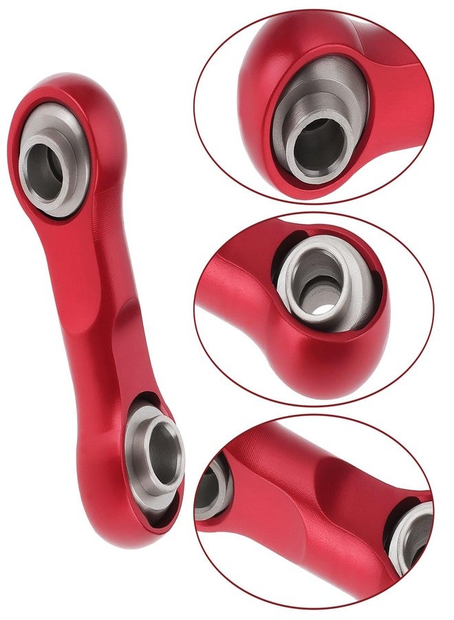 Briny River 1PC Red RC Car Steering Drag Link ARA340201 Compatible with ARRMA 1/18 Granite Grom Compatible with ARRMA 1/14 Mojave Grom Mega 380 - Image 4