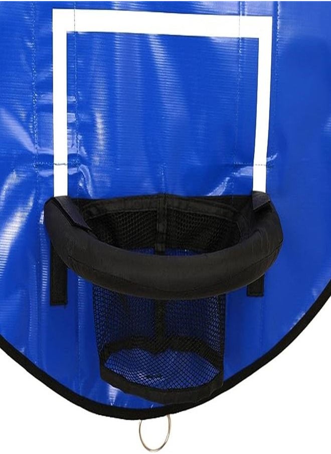 Generic - Trampoline Basketball Hoop Set with Air Pump and 3-Piece Mini Basketball, Suitable for Indoor and Outdoor Play as a Gift - Image 1