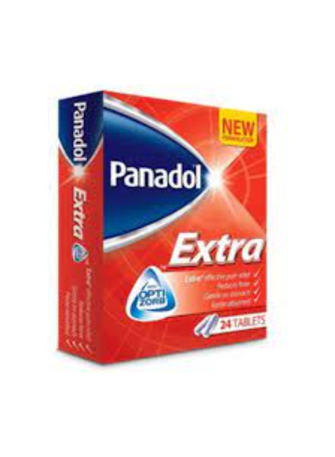 بانادول تسكين فعال للغاية للألم وخفض الحرارة مع أوبتيزورب - 24 قرصًا - Image 3