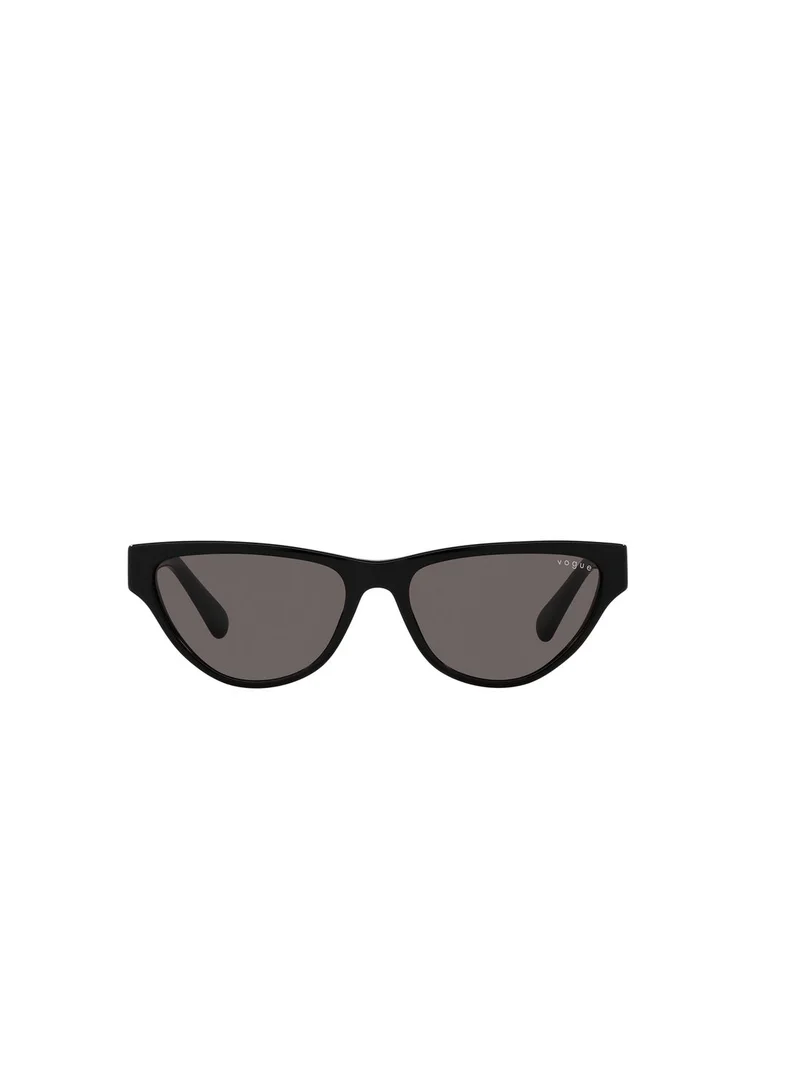 فوج آي وير نظارة شمسية بنمط عين القط من مجموعةHailey Bieber x Vogue Eyewear