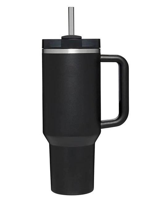 40oz Stainless Steel Vacuum Insulated Tumbler with Lid and Straw