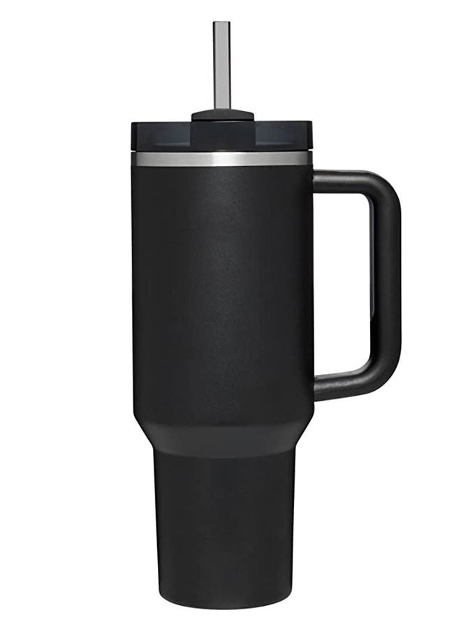 40oz Stainless Steel Vacuum Insulated Tumbler with Lid and Straw