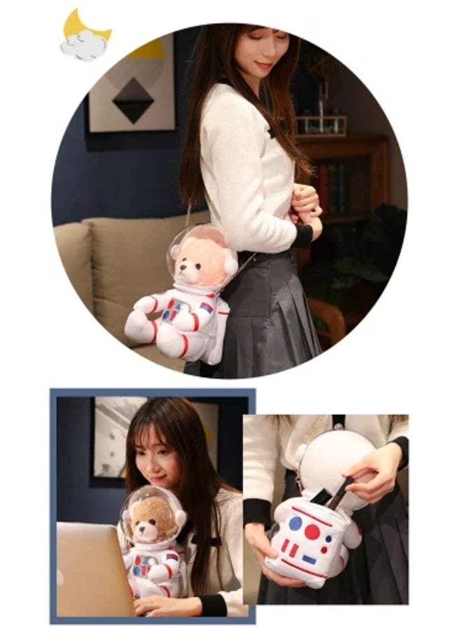 Astronaut Panda Toy - Cute and Stylish 30cm Huggable Pillow Cushion Stuffed Animal - Perfect for Sleeping, - Image 2