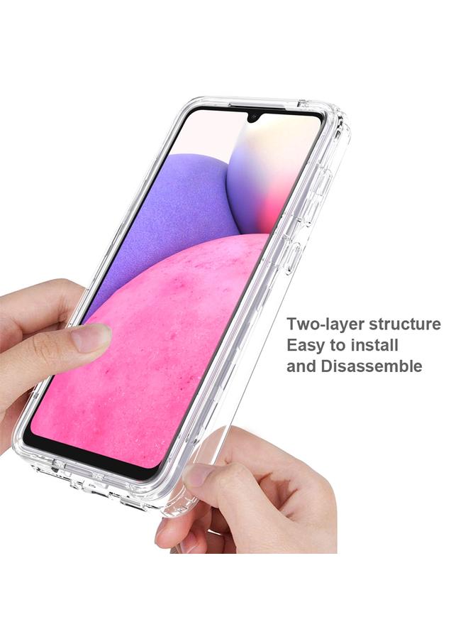 اس-توب جراب لهاتف Samsung Galaxy A33 5G، جراب كامل الجسم مقاوم للصدمات، شفاف متدرج الألوان - Image 5