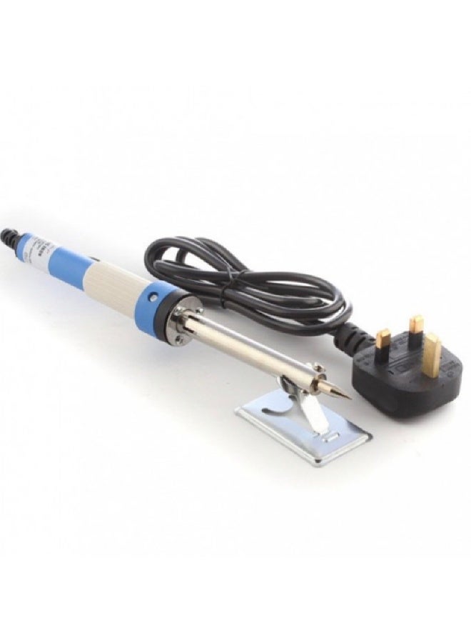 Hi Max Professional Electric Soldering Iron, 60W Fast Heating with Anti-Skid Heat-Insulated Handle, High-Quality Copper Tip & UK Standard Plug - Image 2