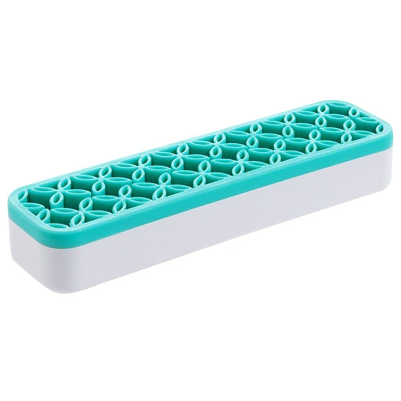 Anddyam Desktop Organizers Cosmetic Storage Box Desktop Storage Box Blue