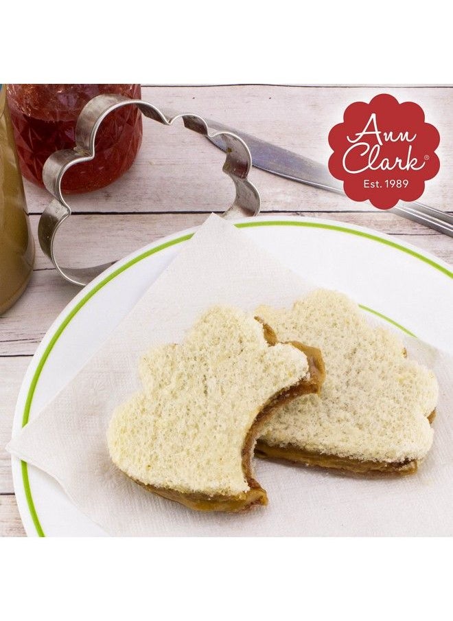 Ann Clark Cookie Cutters - Cloud Cookie Cutter Sandwich Cutter 3.75" By Ann Clark - Image 1