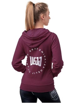 UAEJJ UAE Jiu-Jitsu Full Zip Hoodie Jacket for Women  - Image 4