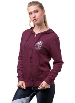UAEJJ UAE Jiu-Jitsu Full Zip Hoodie Jacket for Women  - Image 1