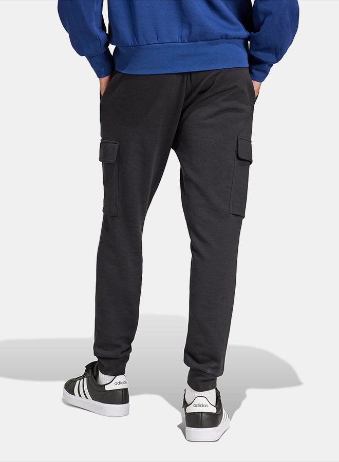 Adidas Essentials Feelcozy Fleece Cargo Joggers - Image 2