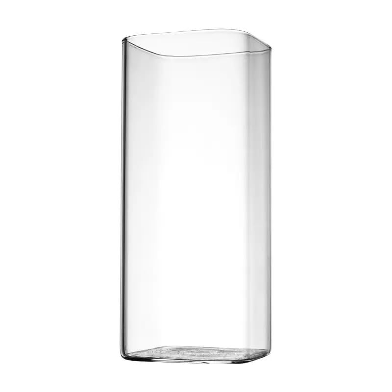 TIENER Glass 220 ml Set of 6 pcs Transparent Drinking Glasses | Borosilicate Glasses Tumblers for Water, Cold Drinks, Juice | Flame Proof, Microwave & Dishwasher Safe (SQ Boro 220 ML) - Image 5