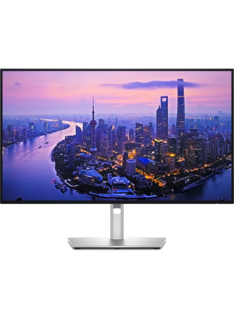 ديل شاشة 27 بوصة UltraSharp 4K UHD IPS، 120 هرتز، Thunderbolt 4، مركز USB-C، DisplayHDR 600، نسبة تباين 3000:1، قاعدة مريحة (ارتفاع/ميل/دوران/تدوير)، ComfortView Plus ومستشعر الضوء المحيط | U2725QE - Image 2