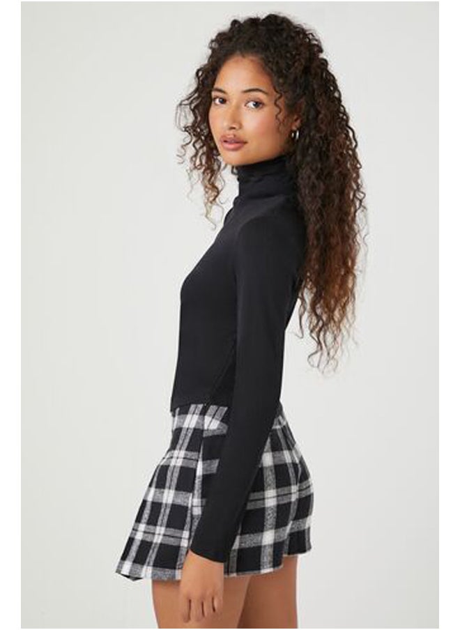 FOREVER 21 - Fitted Turtleneck Top - Image 1
