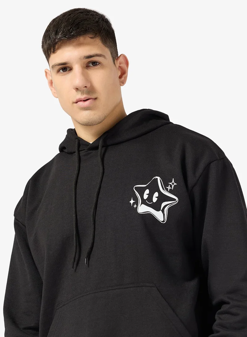 سفنتي فايف بيسيكس هودي بقصة عادية