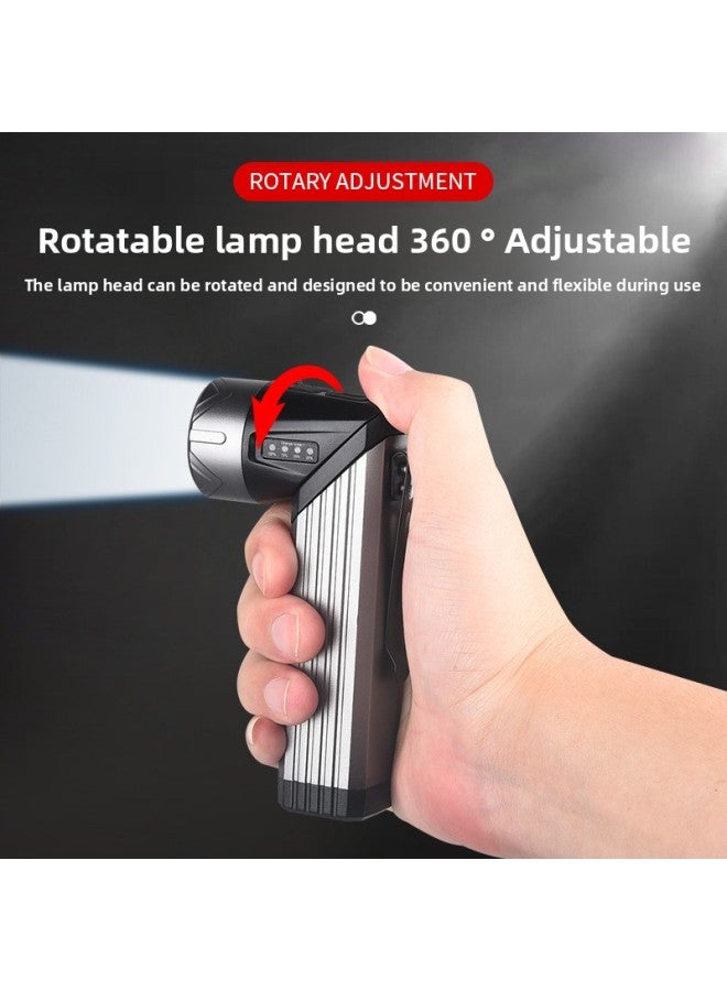 إسكدنيا مصباح يدوي متعدد الوظائف، ضوء قوي لتصليح السيارات، ضوء عمل مغناطيسي قوي، إضاءة جانبية، مصباح يدوي طويل التحمل، اللون: 508 - Image 3