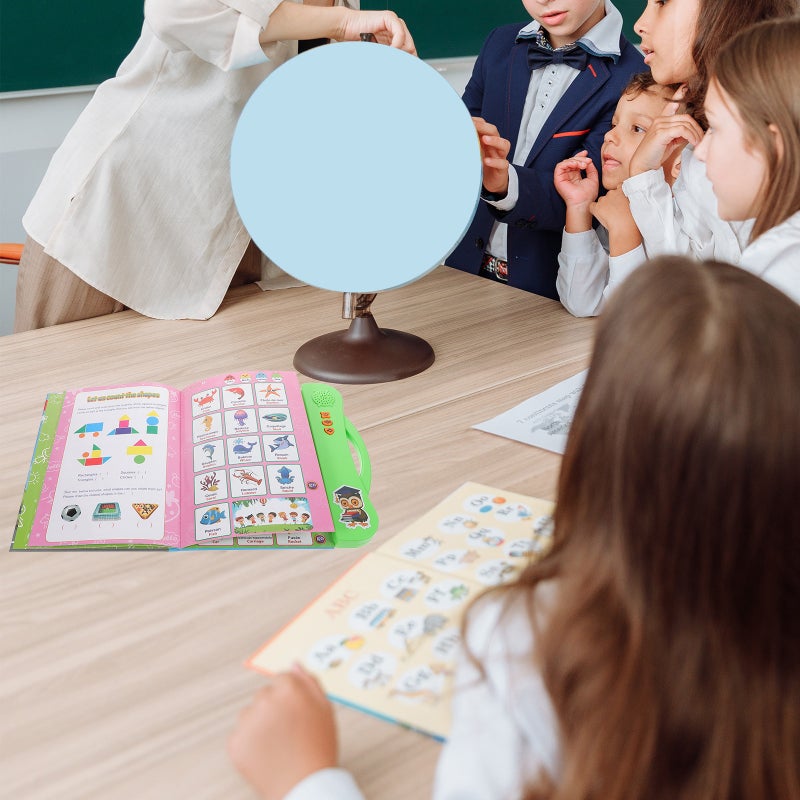 French English Learning Interactive Sound Book Preschool Busy Book Toddler Electronic Book - Image 2