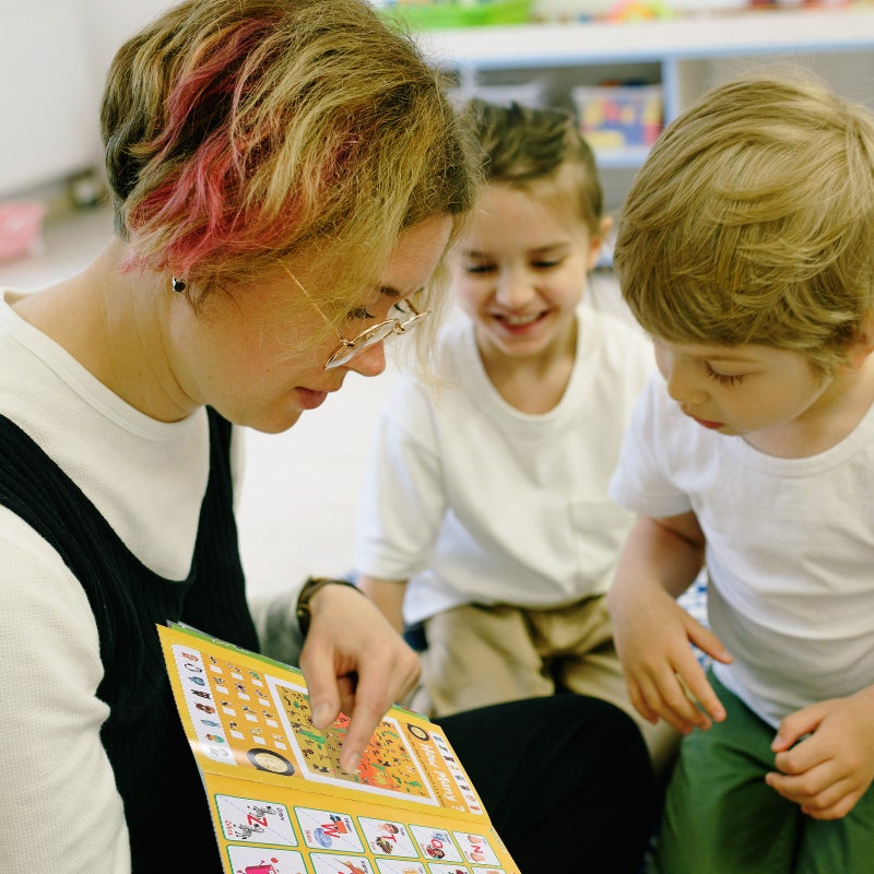 French English Learning Interactive Sound Book Preschool Busy Book Toddler Electronic Book - Image 3