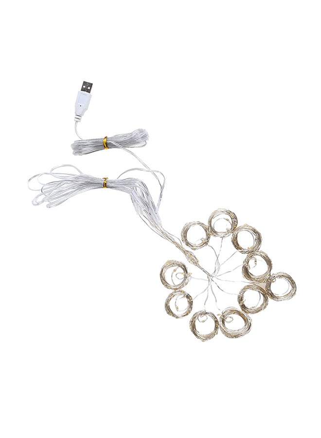 Loquat LED Curtain Lamp Clear 15 x 2 x 10cm - Image 1