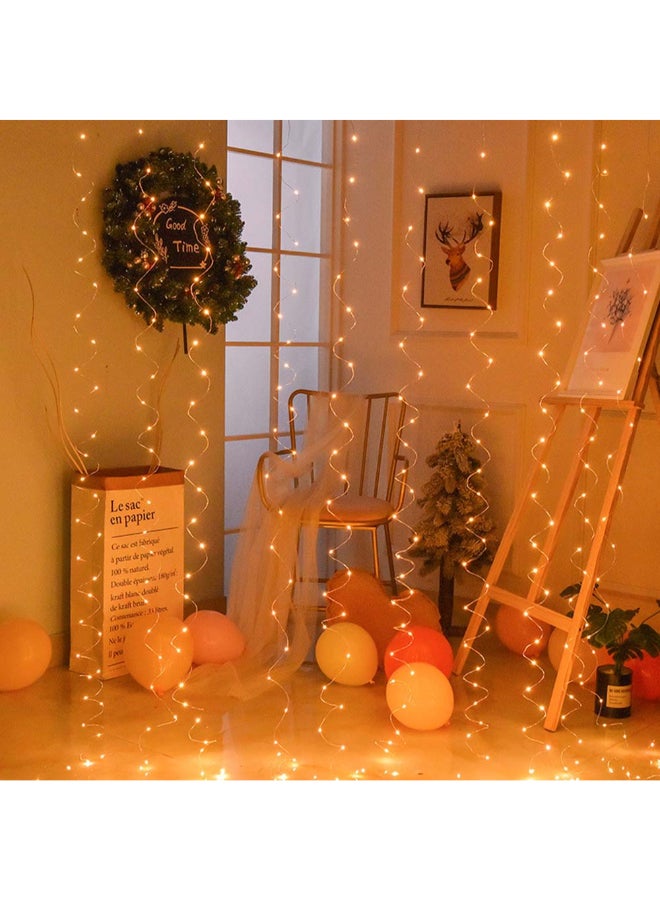 Loquat LED Curtain Lamp Clear 15 x 2 x 10cm - Image 2