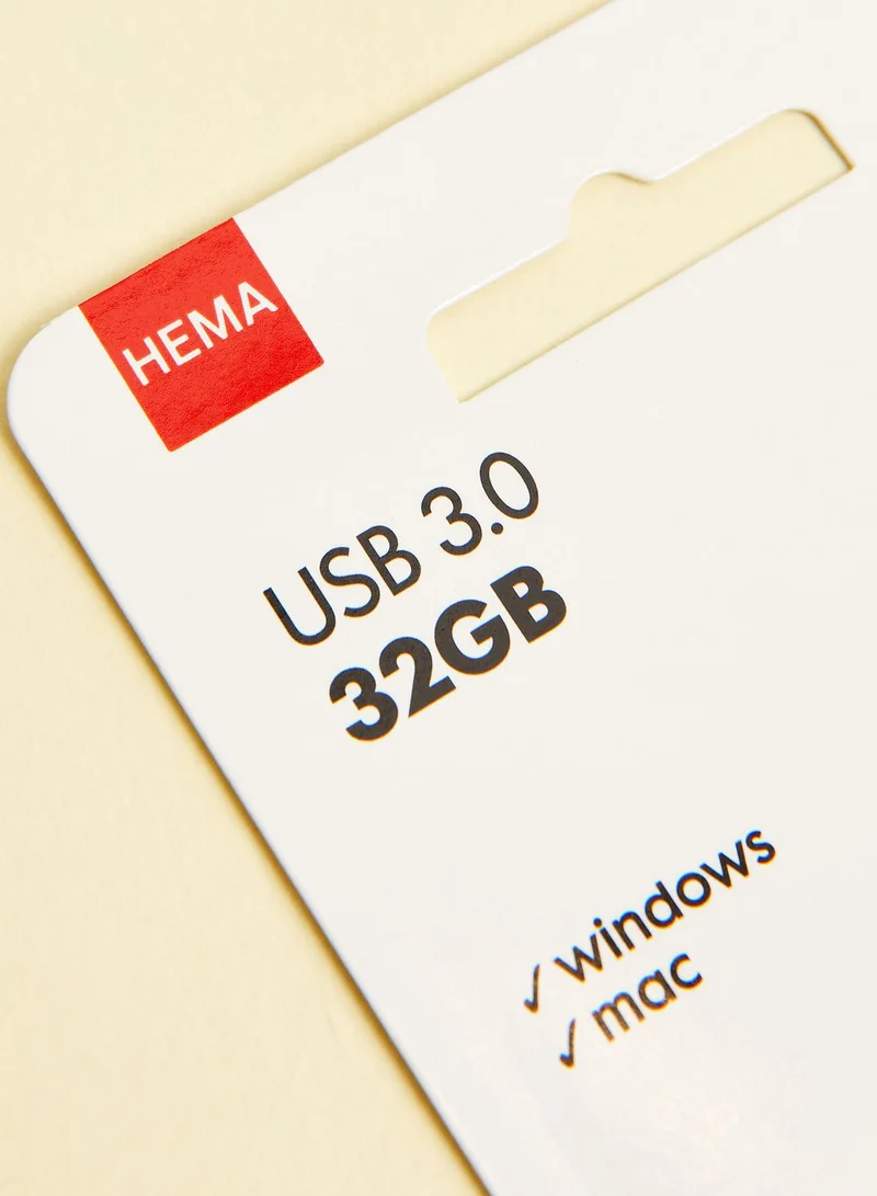 Hema Black Usb Stick 3.0 32Gb